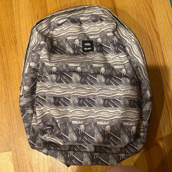Vans Bags Vans Moma The Scream Backpack Poshmark